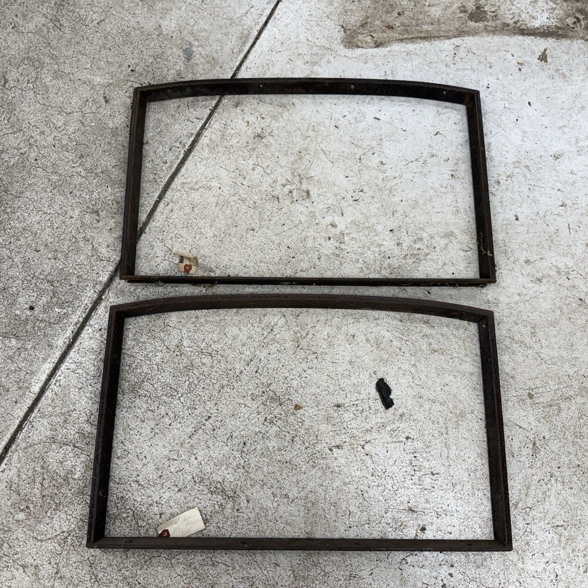 1931 Ford Model A Slant Window Rear Door Window Garnish Molding Pair ...