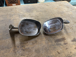 Pair Of Vintage Side Mirrors Yankee Custom Hot Rod Coupe Sedan