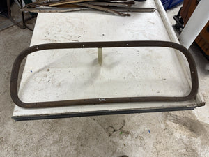 1939 Plymouth Coupe Rear Window Inner Garnish Trim Molding Mopar Original
