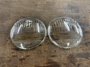 1935 Ford Headlight Lens Pr 1935-1939 Truck Head Light Lamp Glass 1936 1937 1938