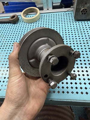 1939 Ford Deluxe 1940-1941 Ford Crank Pulley W/ Fan Mount Single Pulley
