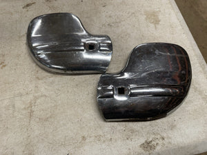 Vintage Pair 1940 Ford Accessory Bumper Wings Front Rear