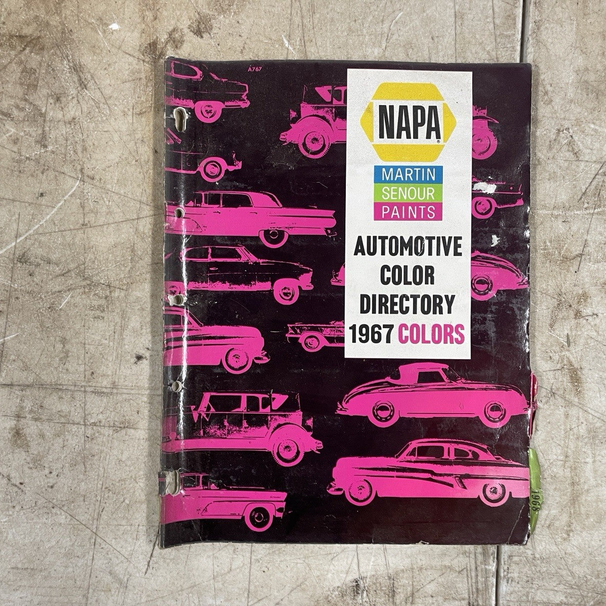 Vintage 1967 NAPAMartin Senour Paints Automotive Color Directory #40 ...