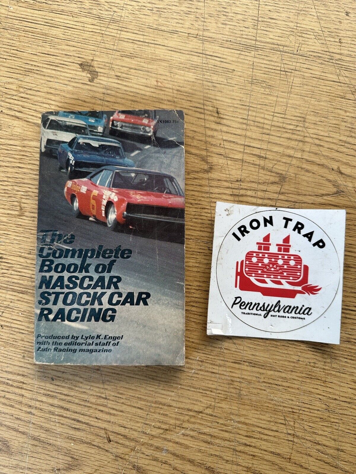 The Complete Book Of Nascar Stock Car Racing 4th Printing 1973