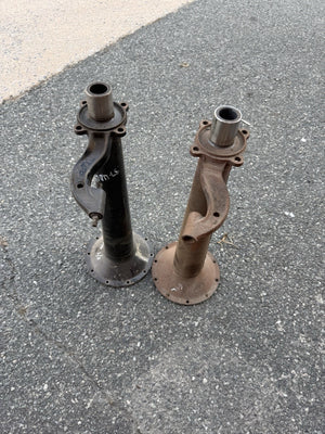 1937 1938 1939 1940 Ford Banjo Rear Axle Bells Pair Coupe Sedan Convertible