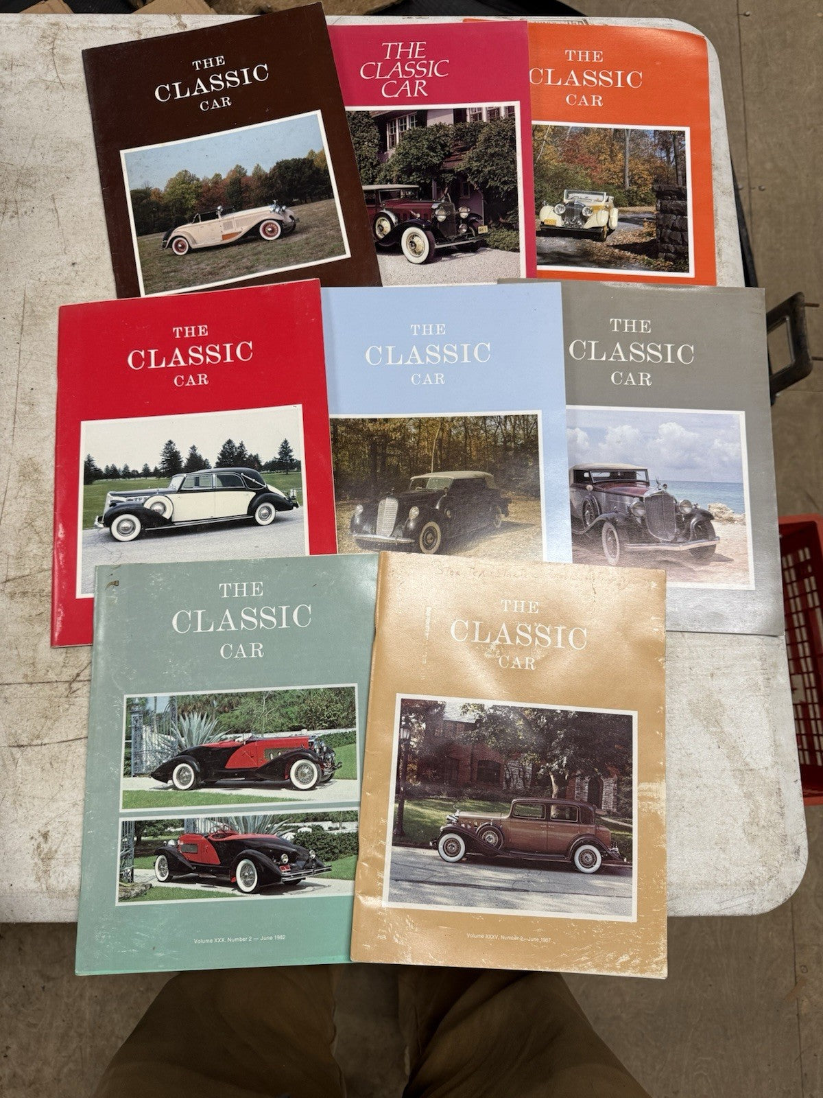 Lot Of 24 Issues Of The Classic Car Magazine 1980s Auburn