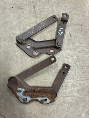 1940 Chevy HOOD HINGES Original GM pair Master Special Deluxe 85