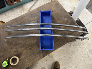 1947 1948 Ford Car Grill Stainless Trim Molding Coupe Sedan Convertible Original