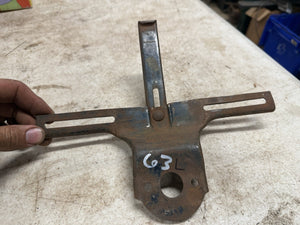 1933-36 Ford Passenger Car Rear License Plate Bracket Coupe Sedan Roadster