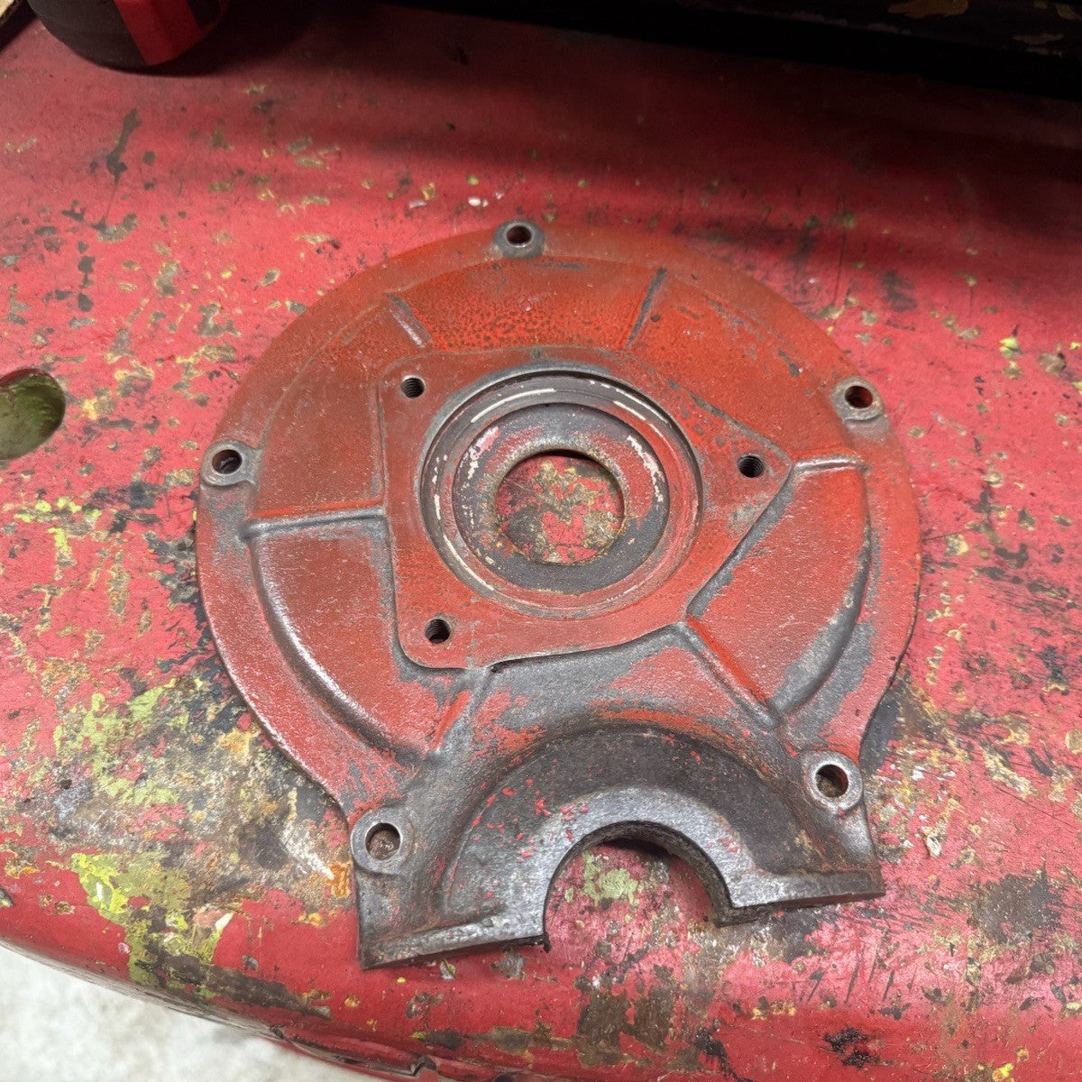 1932-41 Ford Flathead 3 Bolt Distributor Timing Gear Cover – Iron Trap ...
