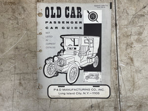 Passenger Car Guide Older Cars & Old Cars P&D w Standard Motor Products #40