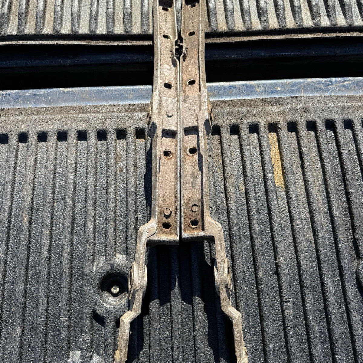 1951 Ford Convertible Top Rear Side Rail Pair Original Shoebox – Iron ...