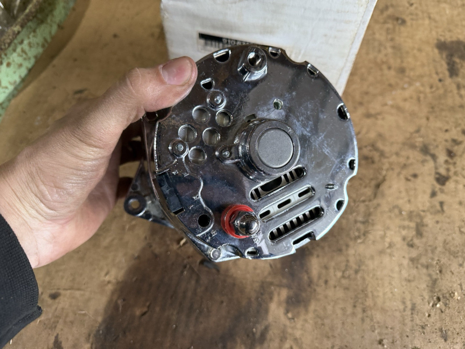 Speedway GM Chrome One Wire Alternator, 60 Amp – Iron Trap Garage