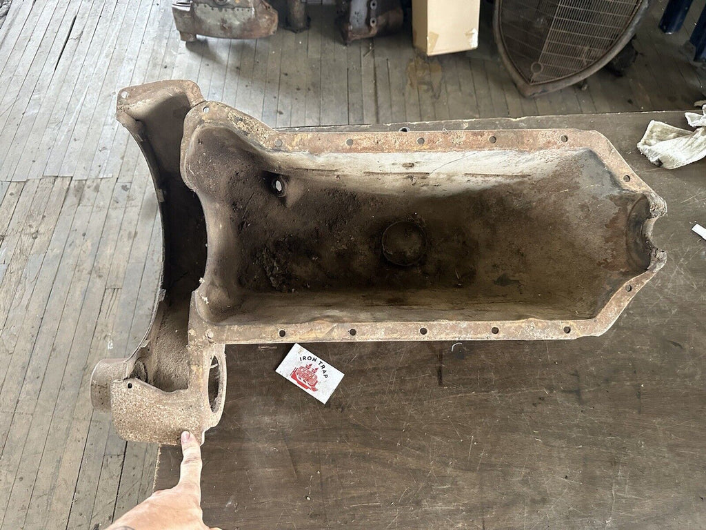 1933 1934 Ford Baffled Oil Pan Coupe Sedan Roadster Hot Rod Original ...