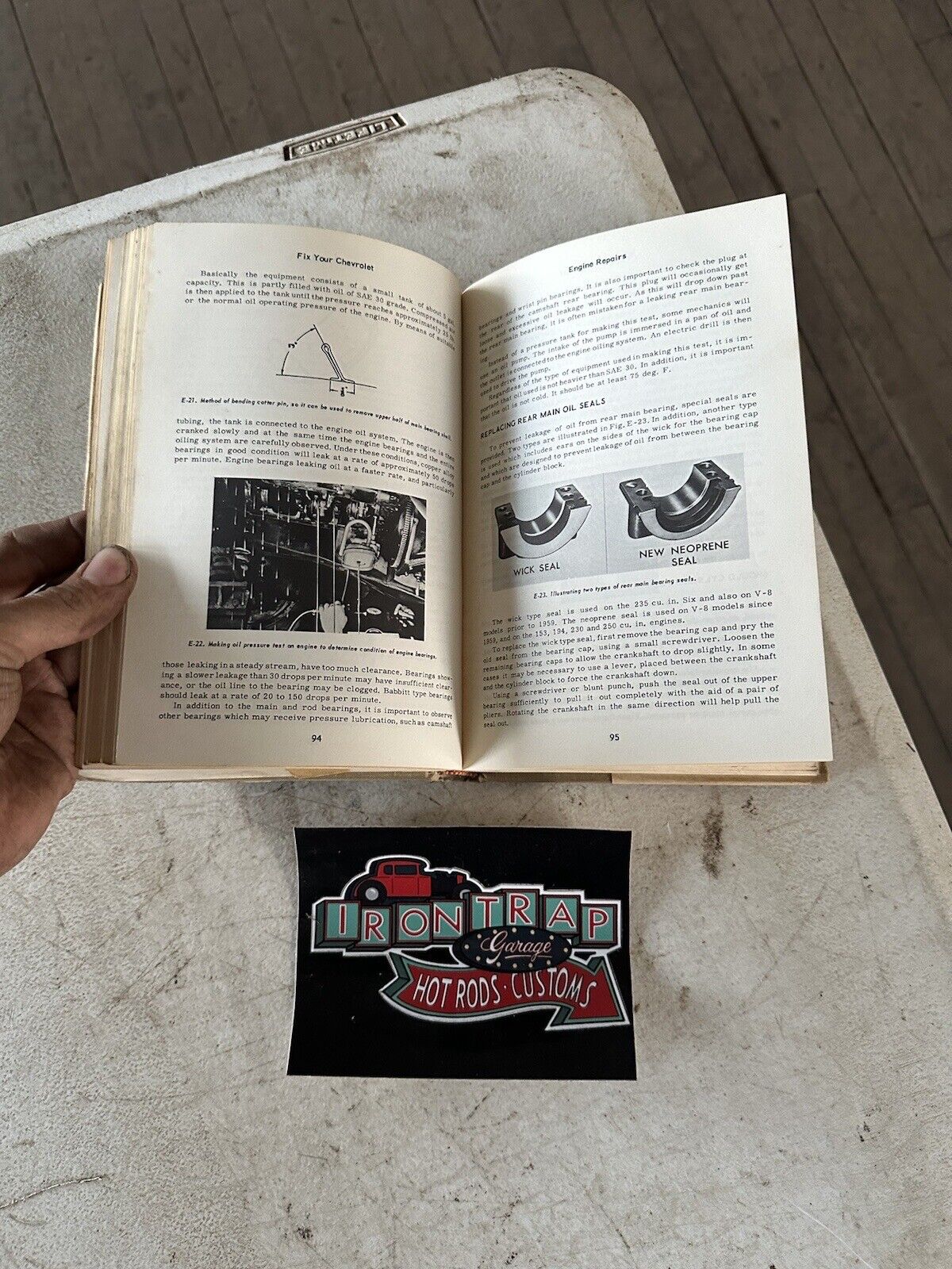 FIX YOUR CHEVROLET - Bill Toboldt - Vtg Repair Maintenance Book