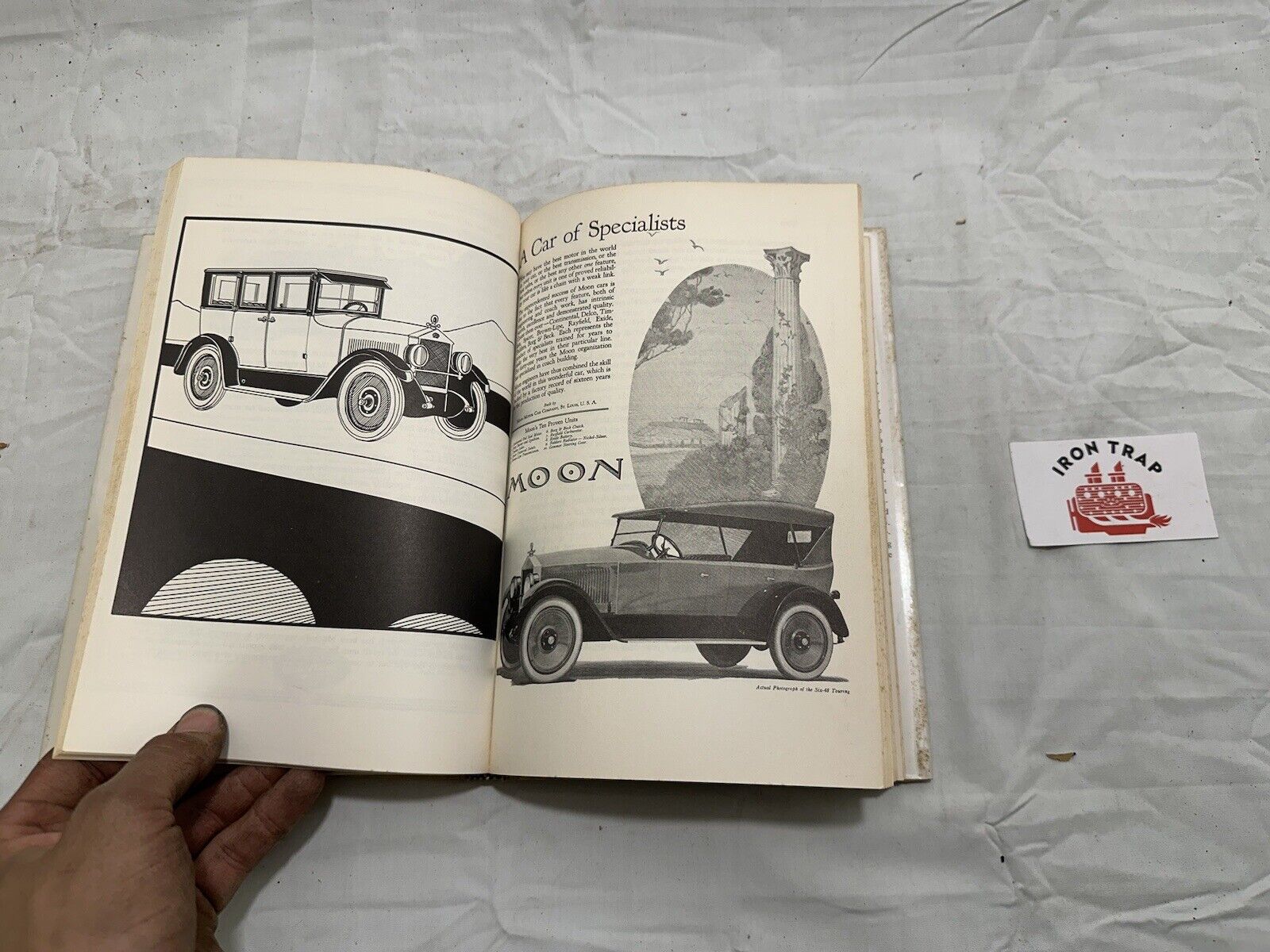 CARS OF THE EARLY TWENTIES, By Tad Burness, 1968 – Iron Trap Garage