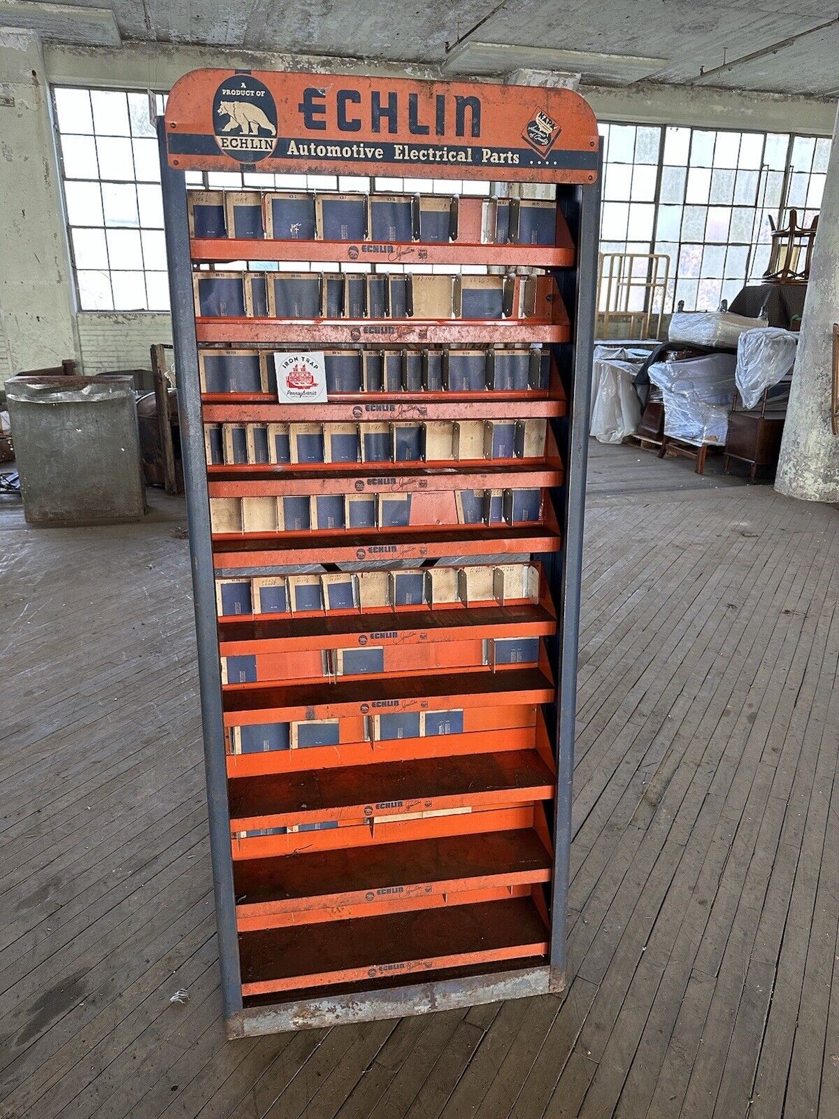 1960's NAPA大型ラック スチール キャビネット