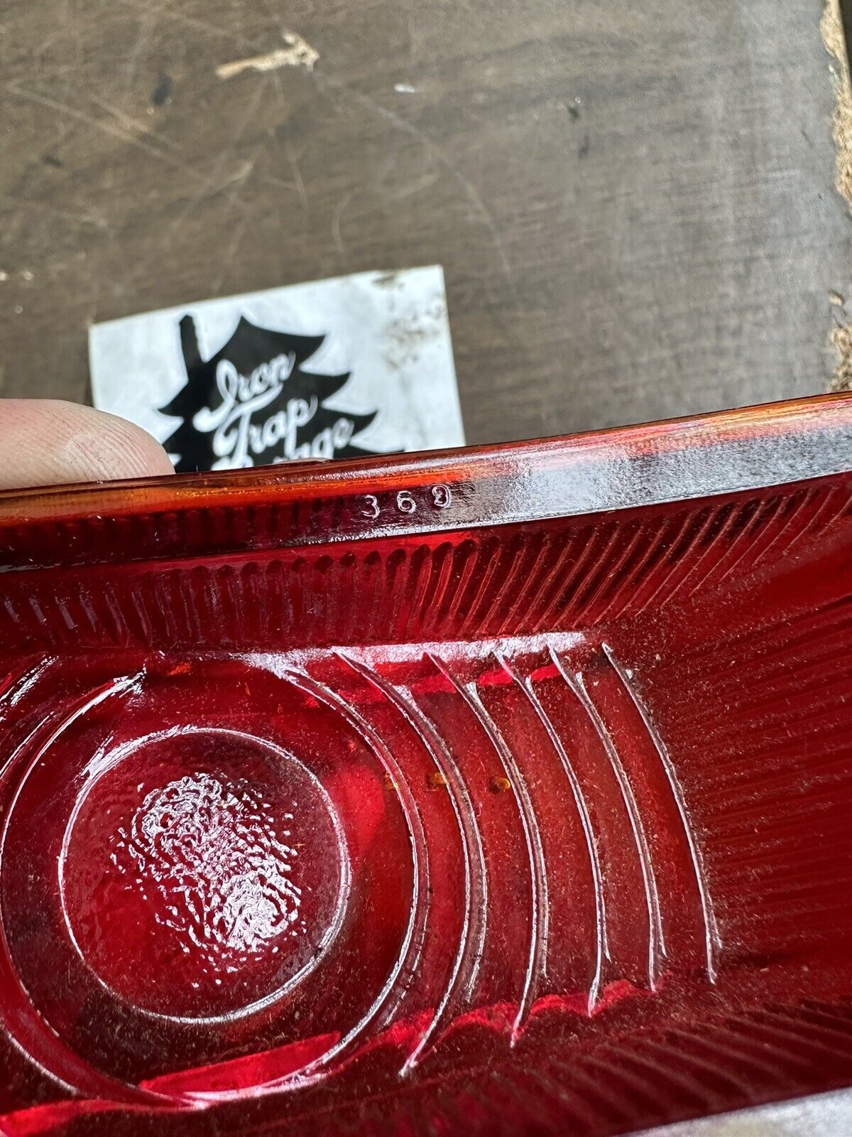 MOPAR 1941 PLYMOUTH TAILLIGHT LENS SPECIAL DELUXE 369 – Iron Trap