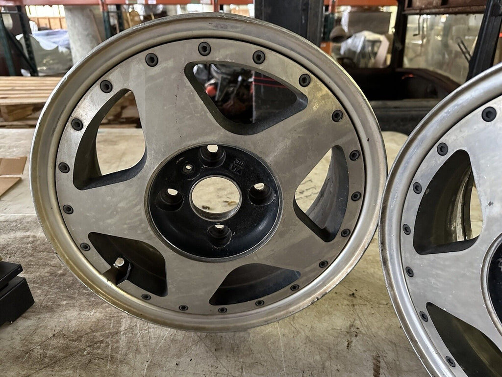 Riken STX 15x6 4x114.3 Aluminum Two Piece JDM Wheels – Iron Trap Garage