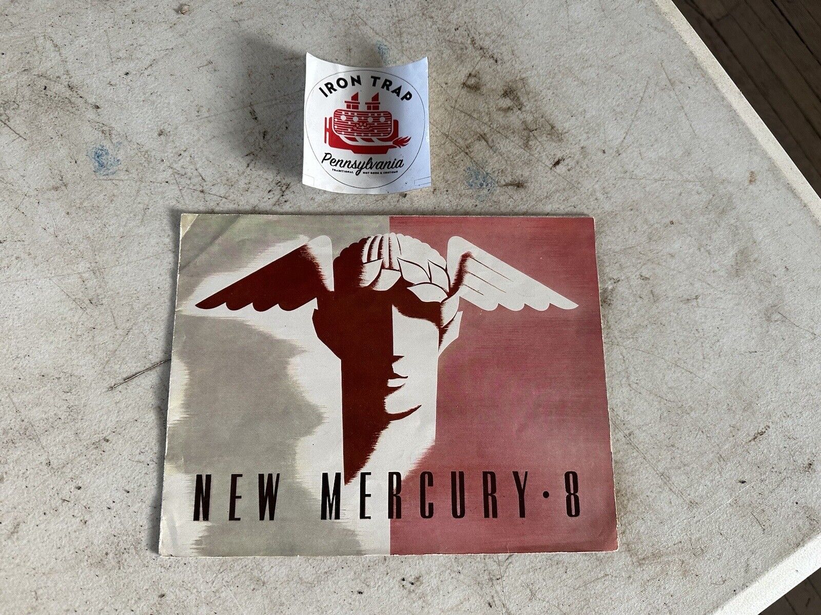 Mercury様！専用ページ！ 1940 Mercury Eight 8 Dealer Color Sales Brochure Folder Large