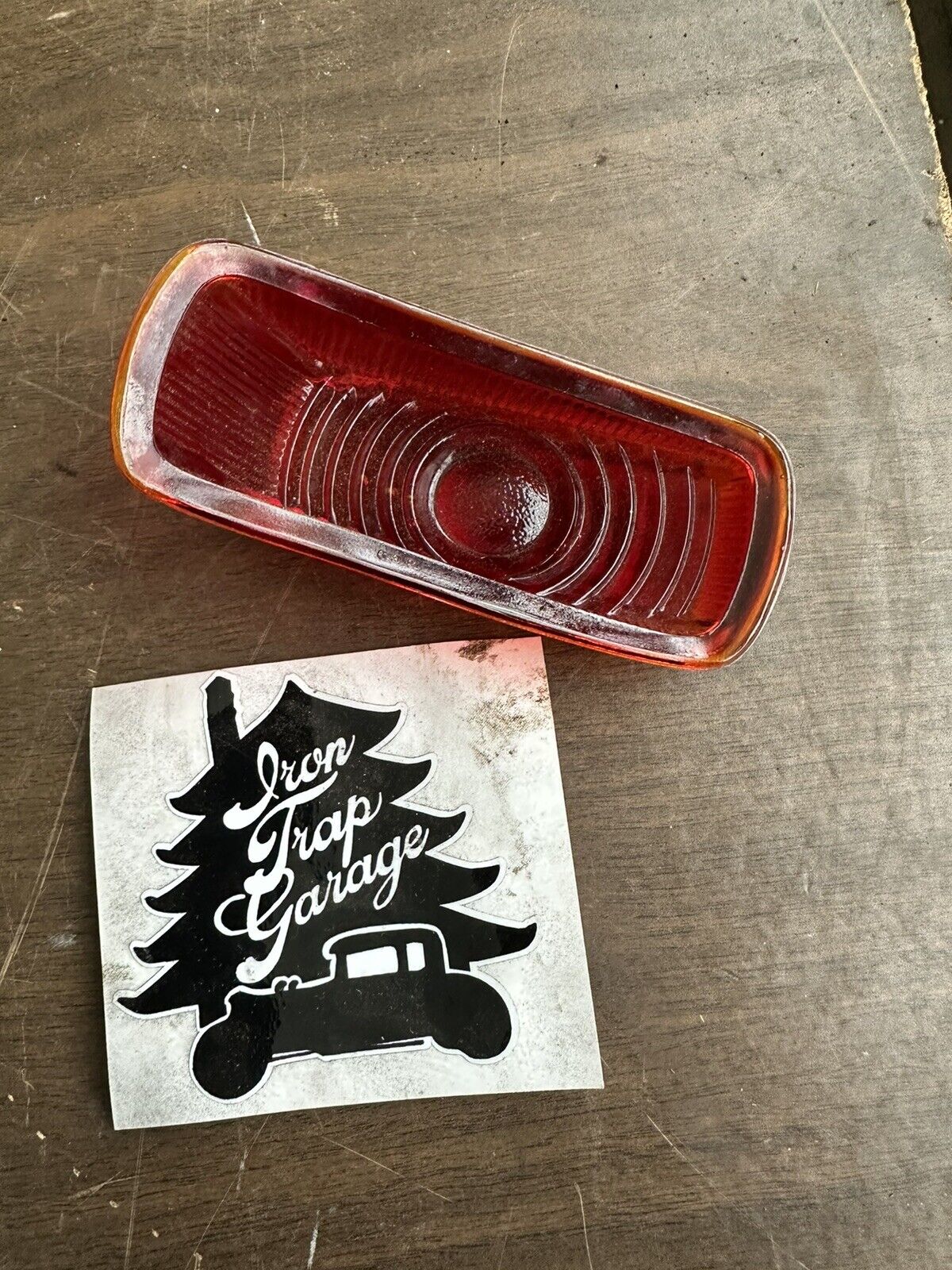 MOPAR 1941 PLYMOUTH TAILLIGHT LENS SPECIAL DELUXE 369 – Iron Trap